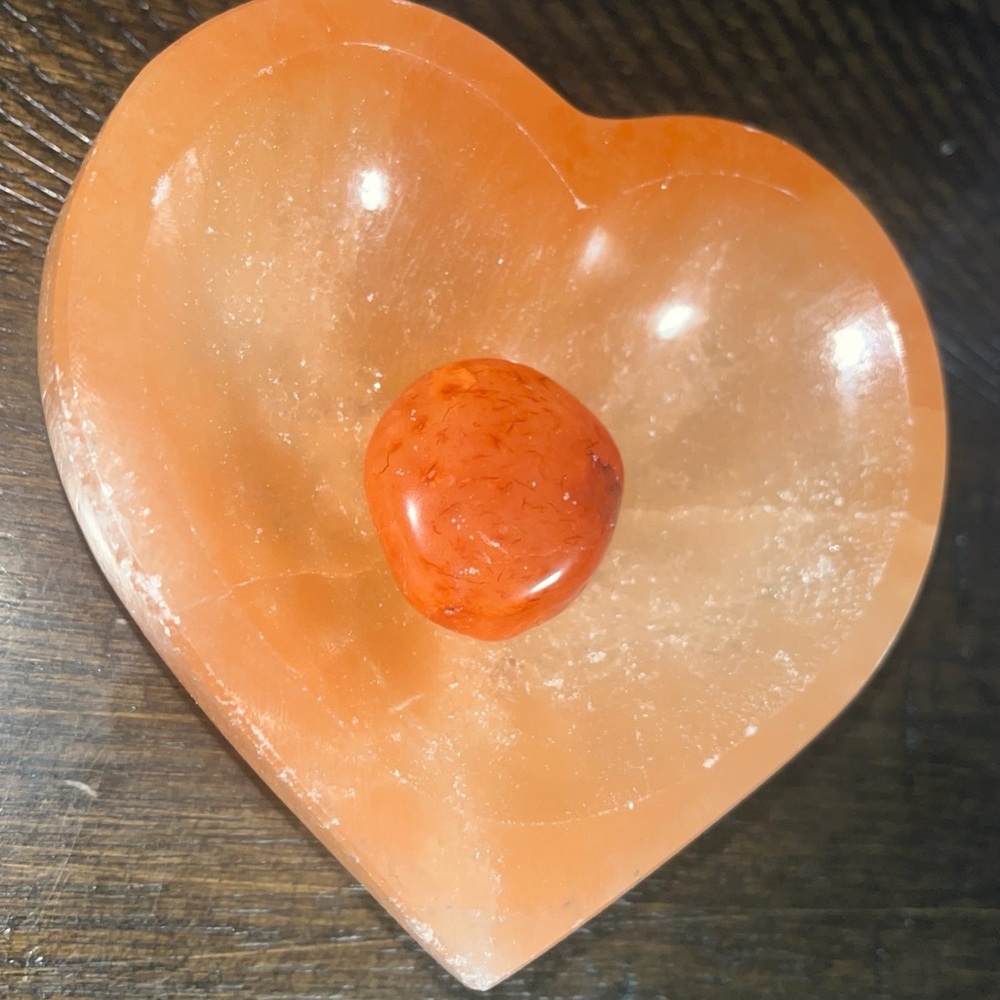 Natural Carnelian Crystal Tumble